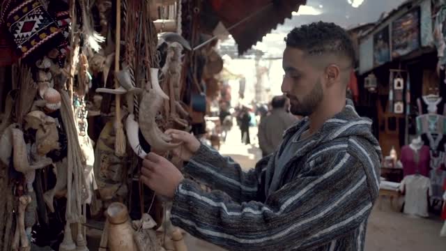 Last frame of the market video